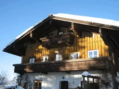 Hausansicht Winter