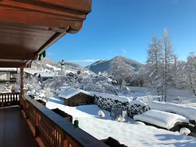 Aussicht vom Landhaus Franziskus in den Ort