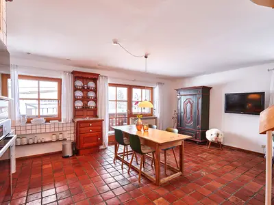 Essbereich und Küche