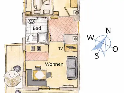 Grundriss App. Unterberg