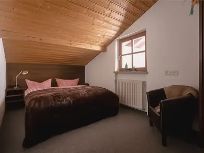 Bedroom with double bed