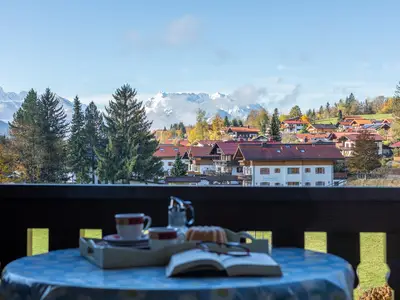 Blick auf das Kaisergebirge