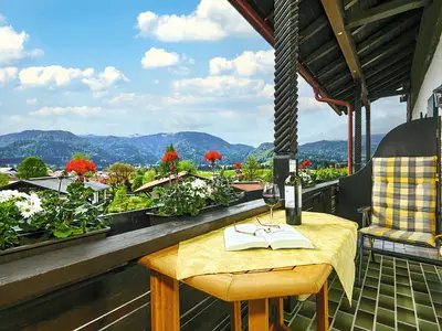 Ausblick von unseren Balkonen