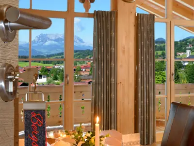 Blick aus dem Wohnzimmer