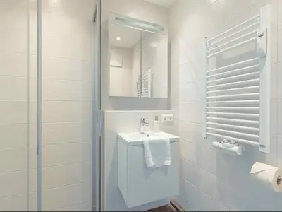 Kleines , feines Badezimmer