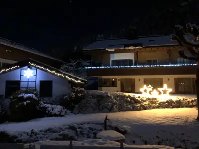 Haus im Winter