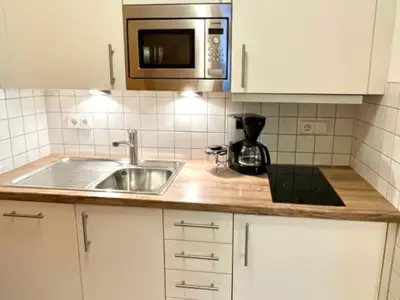 Küche Ferienwohnung „Enzian“ im Haus am Wiesbach