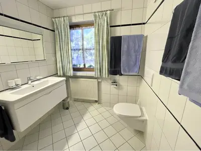 Badezimmer Boutique Ferienwohnung „Enzian“ im Haus am Wiesbach