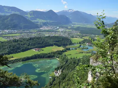 Ausblick vom Klettersteig Reintalersee_Alpbachtal