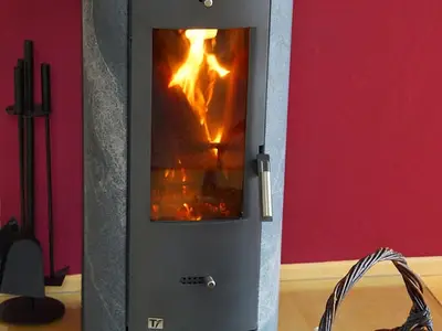 Entspannen am Kaminofen