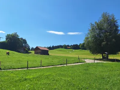 Ausblick von der Ferienwohnung
