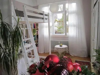 BEDROOM, INSIDE, OUTSIDE