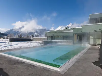 Alpentherme Ehrenberg - Saunagarten Winter 4