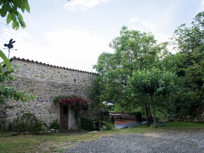 vue côté entrée - Le Moulin