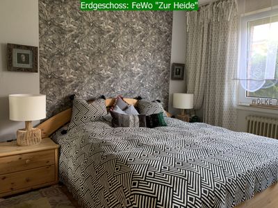 Schlafzimmer Nr. 1 mit Doppelbett 180x200cm
