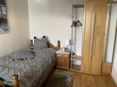 Schlafzimmer Nr. 3 mit Einzelbett 100x200cm