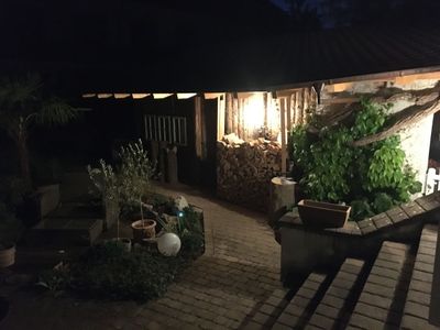 's "Gartenschöpfli" bei Nacht