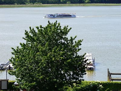 Blick vom Balkon