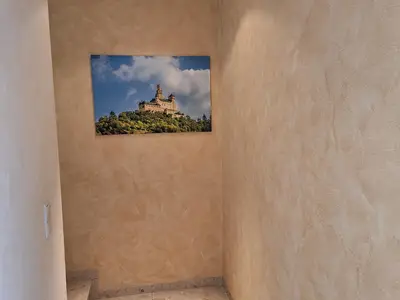 Treppenhaus_Aufgang zur Ferienwohnung