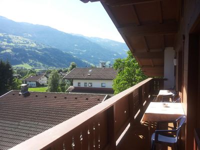 Ausblick Balkon