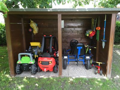 Garten Spielgeräte Garage