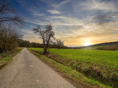 Direkt vor der Tür beginnt die herrliche Natur