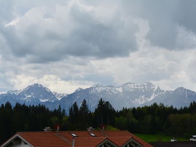 Blick aus dem Süd- und Westbalkon