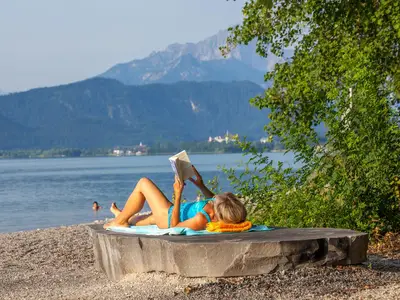 Badeplatz am Forggensee Relaxen Ausflugsziel
