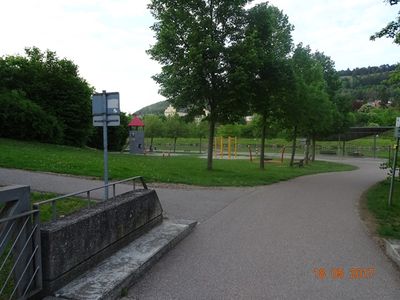 Spielplatz am Ufer