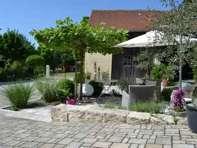 Sitzplatz Innenhof