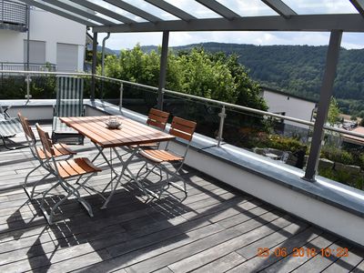 Überdachte Terrasse