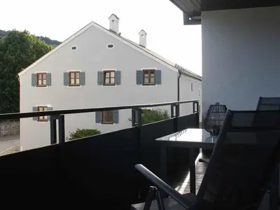 Balkon Richtung West