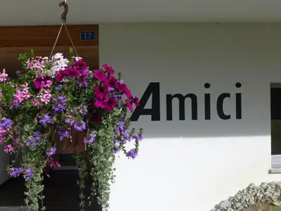 Amici Blumen Eingang
