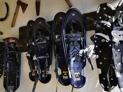 Für die ganze Familie bieten die Schneeschuhe ein wunderbares Erlebnis
