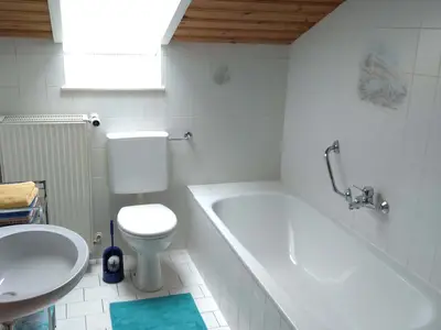 Badezimmer Ferienwohnung Kampenwand