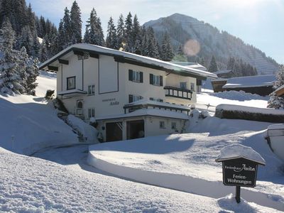 Haus im Winter