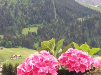 Blick nach Riezlern Kanzelwandbahn
