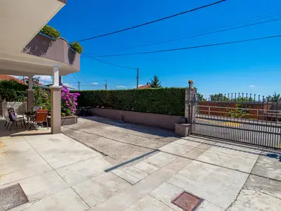 outside