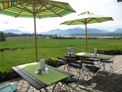 Terrasse mit Seeblick