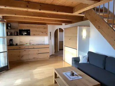 voll ausgestattete Küchenzeile