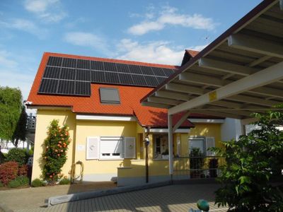 Gästeparkplatz im Carport