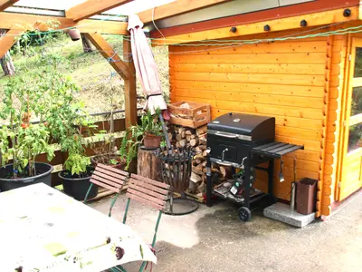 Terrasse mit Grill
