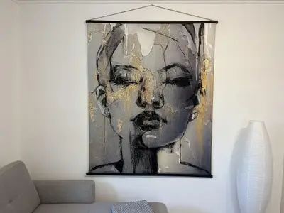 Modernes Bild im Wohnzimmer