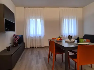 Appartamento La Rocca soggiorno