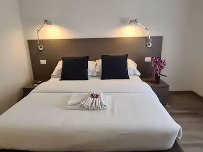 Appartamento La Rocca camera da letto