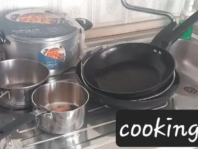 Kochset: Induktionskochfeld