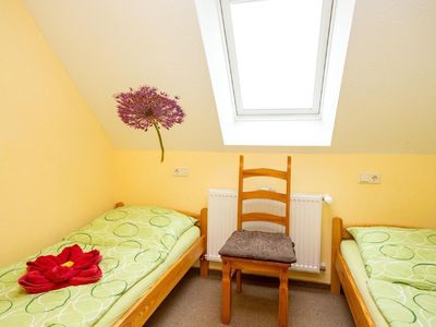 Schlafzimmer 2 mit 2 Einzelbetten 2,00 x 0,80