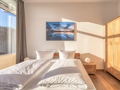 Ferienwohnung SeeNest Röbel Schlafzimmer