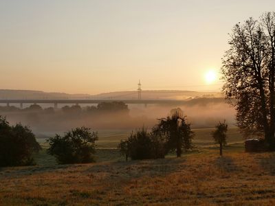 Sonnenaufgang im Herbst