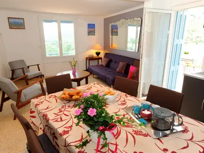 Gîte 66G116515 La grande piéce à vivre
